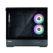 HÁZ ZALMAN P30 Minitower Black+ 3db ARGB fan