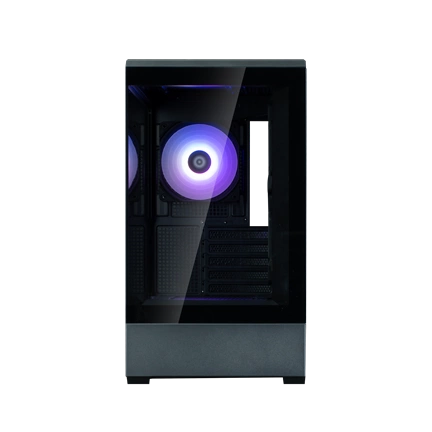 HÁZ ZALMAN P30 Minitower Black+ 3db ARGB fan