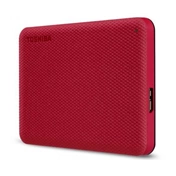 HDD TOSHIBA Canvio Advance 4TB USB3.0 Piros