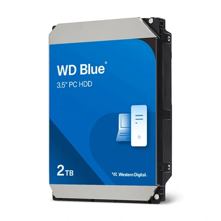 HDD WD 2TB 64MB CACHE SATA-III Blue 5400rpm