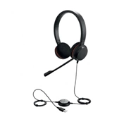 HEADSET JABRA Evolve 20 MS Duo USB