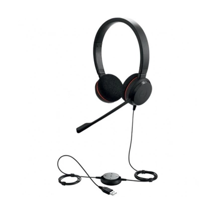 HEADSET JABRA Evolve 20 MS Duo USB