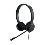 HEADSET JABRA Evolve 20 MS Duo USB