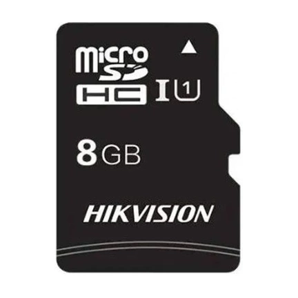 HIKVISION C1 MicroSDHC CL10 UHS-I TLC 90/12MB/s 8GB + adapter