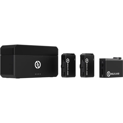 HOLLYLAND LARK MAX DUO WIRELESS MICROPHONE SET