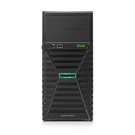 HPE torony szerver ProLiant ML30 Gen11, Xeon 4C 6325P 3.50GHz, 1x32GB, 2x960GB HDD, 4LFF, VROC RAID, 1x1000W
