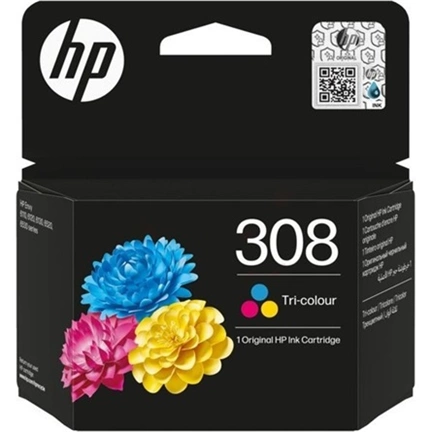 HP 308 tintapatron, háromszínű