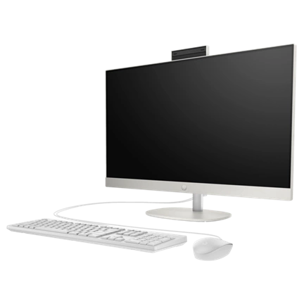 HP AIO 27-cr0009nn 27" FHD AG IPS 300cd, Core i3-N300 2.4GHz, 8GB, 512GB SSD, fehér