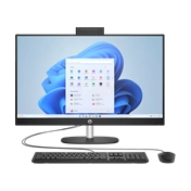 HP AIO 27-cr0010nn 27" FHD AG IPS 300d, Core i3-N300 2.4GHz, 8GB, 512GB SSD, fekete