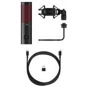 HP HYPERX vezetékes mikrofon QuadCast 2 - fekete