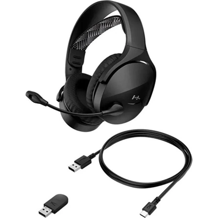 HP HyperX Cloud Jet vezeték nélküli gamer headset, fekete