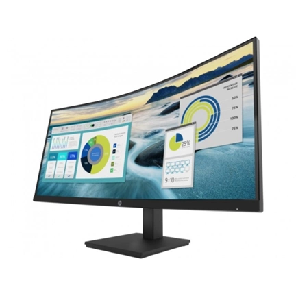 HP P34hc G4 WQHD USB-C ívelt monitor