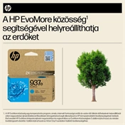 HP Patron 4S6W6NE (HP No937e) Officejet, ciánkék, 1650/oldal Evomore