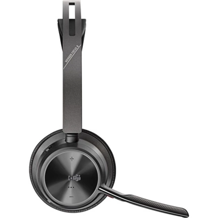 HP Poly Voyager Focus 2 Microsoft Teams Certified USB-C-C Headset + USB-C/A Adapter + Charging Stand