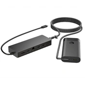 HP kombinált univerzális USB-C-elosztó és -laptoptöltő