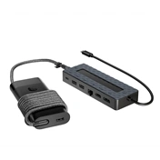 HP kombinált univerzális USB-C-elosztó és -laptoptöltő