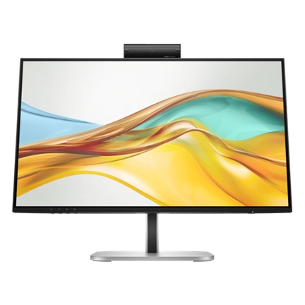 HP monitor 23.8” Series 5 Pro 524pm AG IPS 1920x1080, 100Hz, 16:9, 1500:1,350cd,5ms,HDMI,DP, webcam, speak, fekete/ezüst