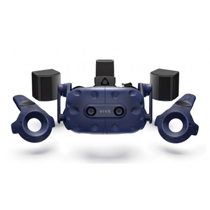 HTC Vive Pro Full Box VR headset csomag kék-fekete + Advanced Pack kiterjesztett garancia HTC Vive Pro Full Box VR headset csomag kék-fekete + Advanced Pack kiterjesztett garancia