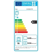 Haier H6ID66C3YTB beépíthető sütő, 78 liter