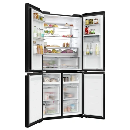 Haier HCKR7819DWGB 4 ajtós hűtő