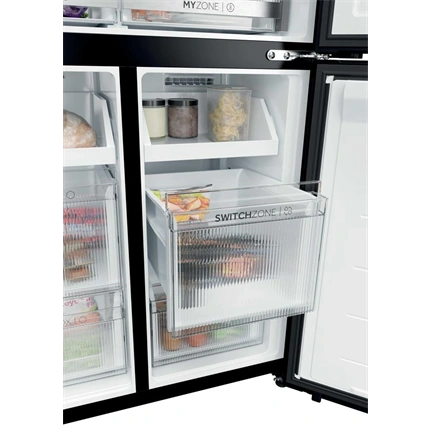 Haier HCKR7819DWGB 4 ajtós hűtő