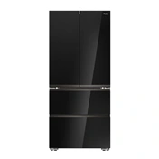 Haier HFKR7819DNGB hűtőszekrény, 4 ajtós, 468 liter, fekete