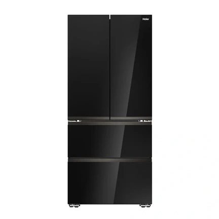 Haier HFKR7819DNGB hűtőszekrény, 4 ajtós, 468 liter, fekete
