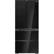 Haier HFKR7819DNGB hűtőszekrény, 4 ajtós, 468 liter, fekete