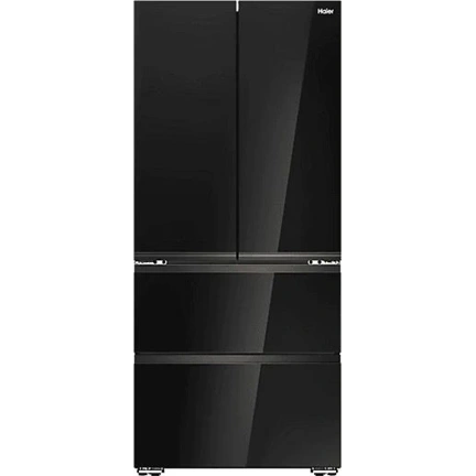 Haier HFKR7819DNGB hűtőszekrény, 4 ajtós, 468 liter, fekete