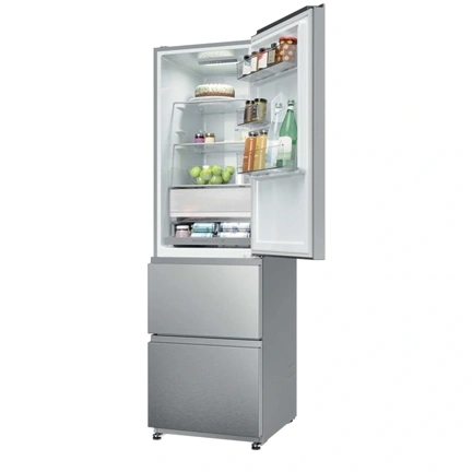 Haier HTR3518ENMX alulfagyasztós hűtőszekrény
