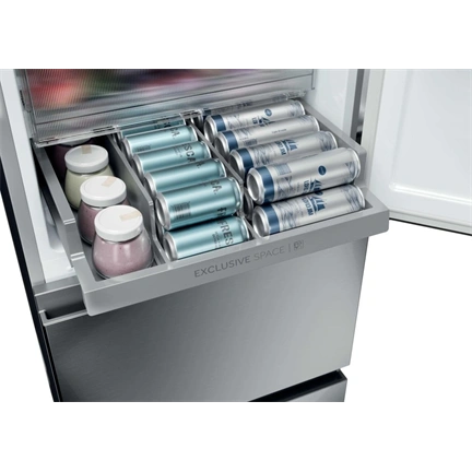 Haier HTR3518ENMX alulfagyasztós hűtőszekrény