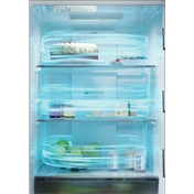 Haier HTR3518ENMX alulfagyasztós hűtőszekrény