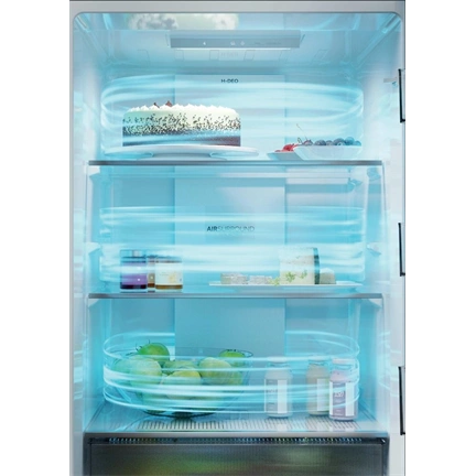 Haier HTR3518ENMX alulfagyasztós hűtőszekrény