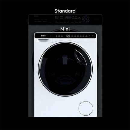 Haier HW50-BP12307U1-S keskeny elöltöltős mosógép