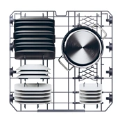 Haier XF 5C4M1W mosogatógép 60 cm