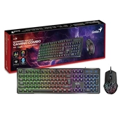 Hama Scorpion KM-GX3 - RGB Copilot billentyűzet és egér