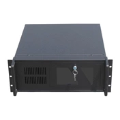 Ház Rack 4U 19` Gembird Black no PS 19CC-4U-001