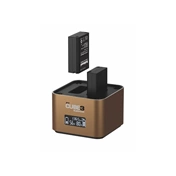 Hähnel ProCube 3 dupla akkutöltő - Olympus