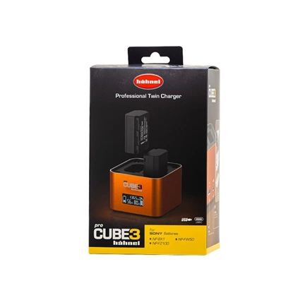 Hähnel ProCube 3 dupla akkutöltő - Sony