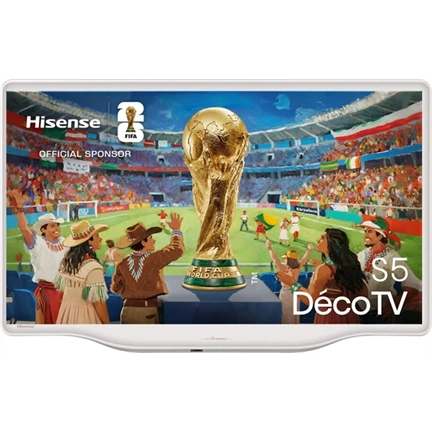 Hisense 32S5Q FHD Smart Hi-QLED Déco TV 32", 32"/80cm, 1920x1080, HDMI/USB/RJ45/Wifi