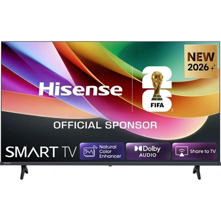 Hisense 40A4S FHD Smart LED TV 40"/100cm, 1920x1080, HDMI/USB/RJ45/Wifi