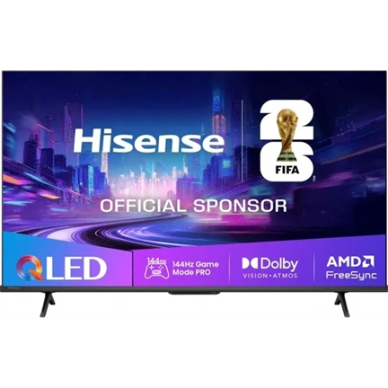 Hisense 50E7QPRO 50" E7Q PRO Hi-QLED 144Hz 4K Smart TV, 3840x2160, 3xHDMI/2xUSB/LAN/WIFI