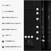 Hisense 50U7SE 4K UHD SMART MINILED TV