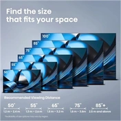 Hisense 50U7SE 4K UHD SMART MINILED TV