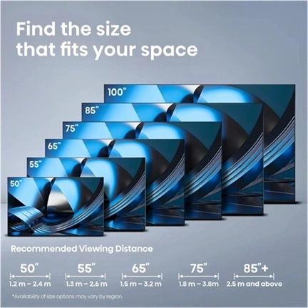 Hisense 50U7SE 4K UHD SMART MINILED TV