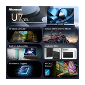 Hisense 50U7SE 4K UHD SMART MINILED TV
