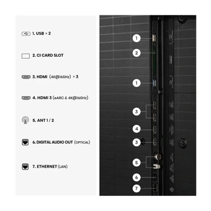 Hisense 55U7SPRO 4K SMART MINILED televízió