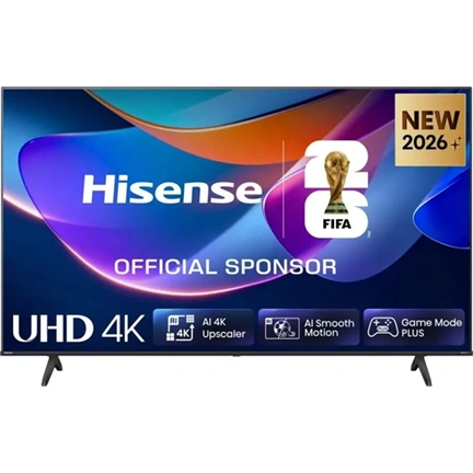 Hisense 58A6S 58"/146cm 4K UHD Smart LED TV, 3840x2160, 3xHDMI/2xUSB/1xRJ45/Wifi