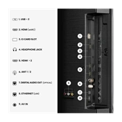 Hisense 58A6S 58"/146cm 4K UHD Smart LED TV, 3840x2160, 3xHDMI/2xUSB/1xRJ45/Wifi