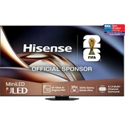 Hisense 65" U8Q televízió 4K 165Hz ULED MiniLED Smart TV, Vidaa OS